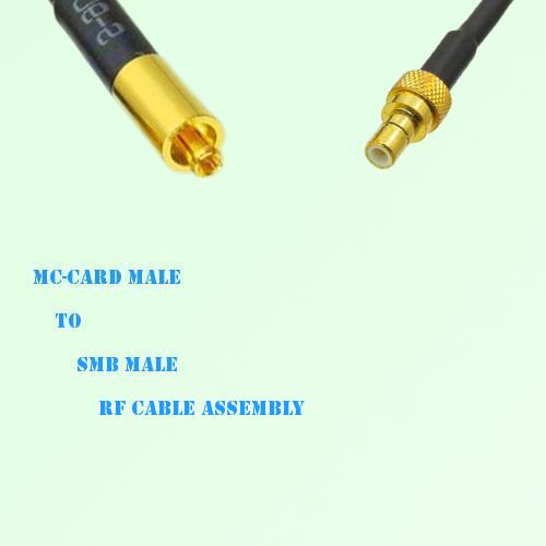 MC-Card Male to SMB Male RF Cable Assembly MC-Card Male to SMB Male RF Cable Assembly