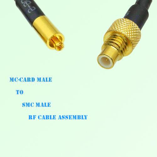 MC-Card Male to SMC Male RF Cable Assembly
