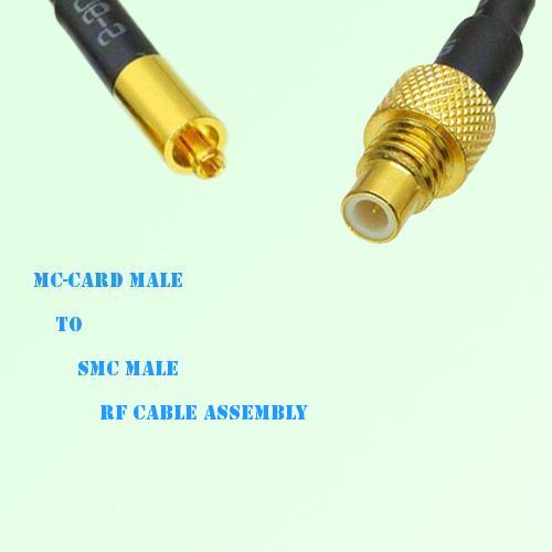 MC-Card Male to SMC Male RF Cable Assembly MC-Card Male to SMC Male RF Cable Assembly