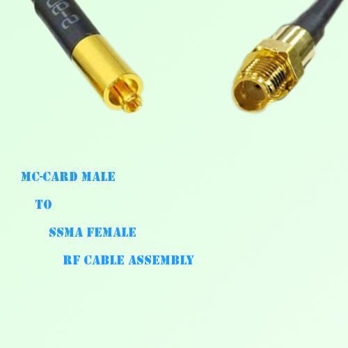 MC-Card Male to SSMA Female RF Cable Assembly