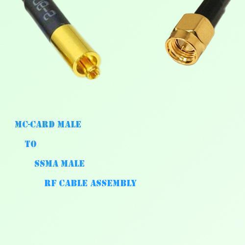 MC-Card Male to SSMA Male RF Cable Assembly MC-Card Male to SSMA Male RF Cable Assembly