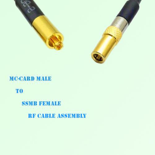 MC-Card Male to SSMB Female RF Cable Assembly