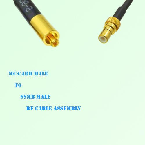 MC-Card Male to SSMB Male RF Cable Assembly MC-Card Male to SSMB Male RF Cable Assembly