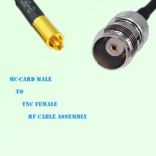 MC-Card Male to TNC Female RF Cable Assembly