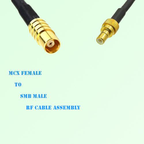 MCX Female to SMB Male RF Cable Assembly MCX Female to SMB Male RF Cable Assembly