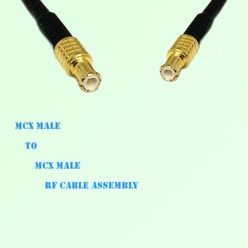 MCX Male to MCX Male RF Cable Assembly