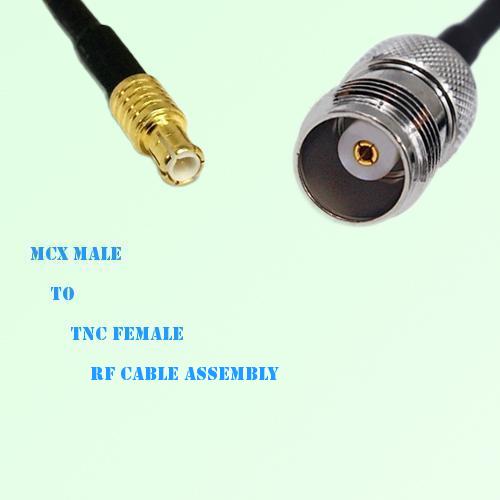 MCX Male to TNC Female RF Cable Assembly