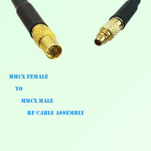 MMCX Female to MMCX Male RF Cable Assembly
