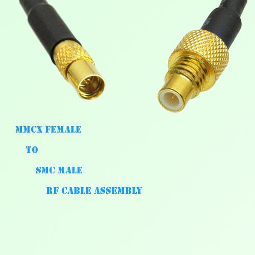 MMCX Female to SMC Male RF Cable Assembly MMCX Female to SMC Male RF Cable Assembly