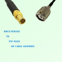 MMCX Female to TNC Male RF Cable Assembly