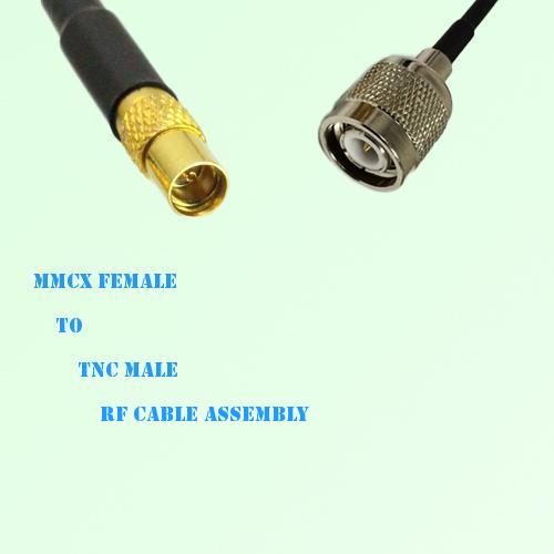 MMCX Female to TNC Male RF Cable Assembly MMCX Female to TNC Male RF Cable Assembly
