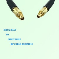 MMCX Male to MMCX Male RF Cable Assembly MMCX Male to MMCX Male RF Cable Assembly