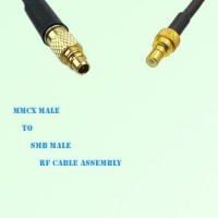 MMCX Male to SMB Male RF Cable Assembly
