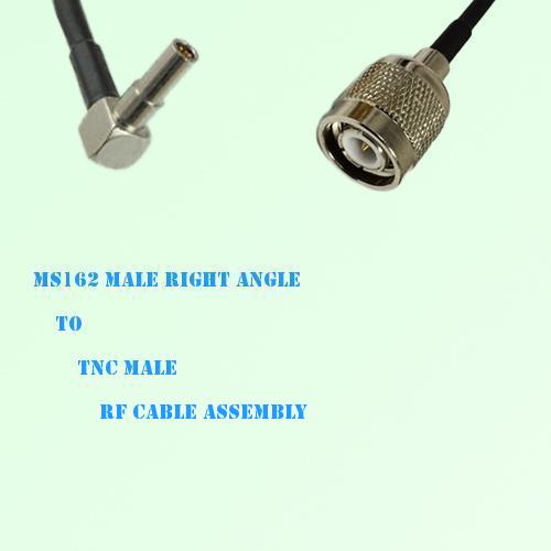 MS162 Male Right Angle to TNC Male RF Cable Assembly MS162 Male Right Angle to TNC Male RF Cable Assembly