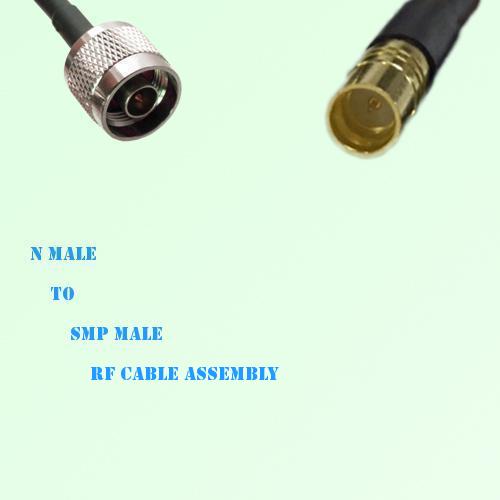 N Male to SMP Male RF Cable Assembly