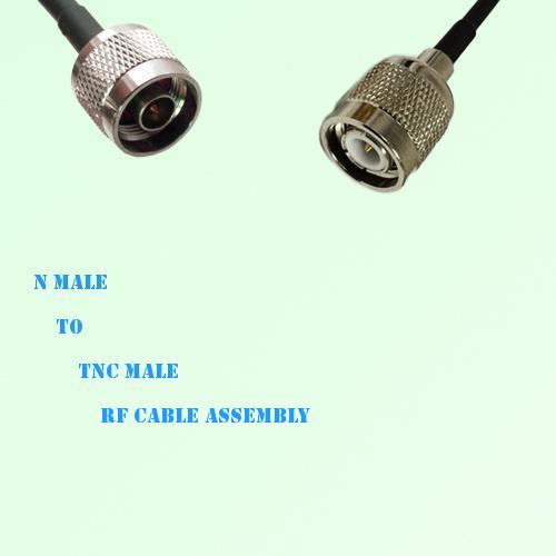 N Male to TNC Male RF Cable Assembly