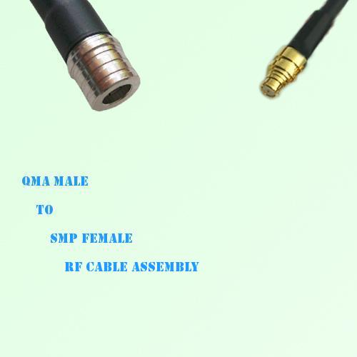 QMA Male to SMP Female RF Cable Assembly
