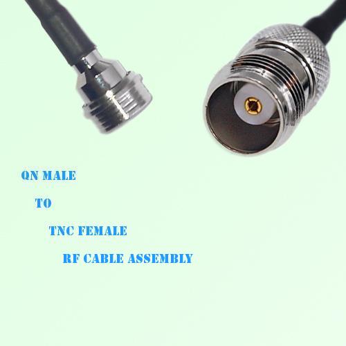 QN Male to TNC Female RF Cable Assembly
