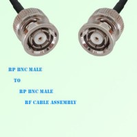 RP BNC Male to RP BNC Male RF Cable Assembly