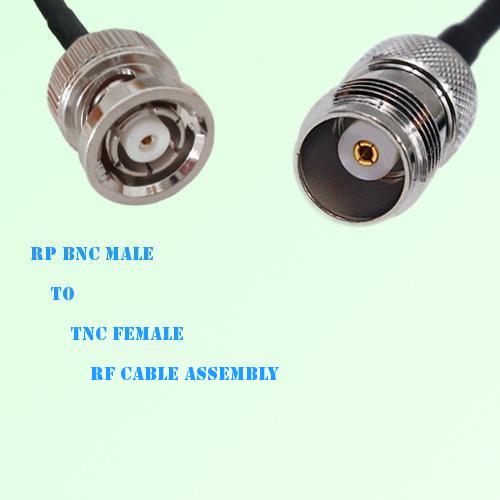 RP BNC Male to TNC Female RF Cable Assembly