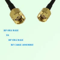 RP SMA Male to RP SMA Male RF Cable Assembly