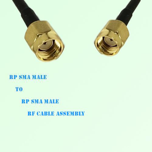 RP SMA Male to RP SMA Male RF Cable Assembly RP SMA Male to RP SMA Male RF Cable Assembly