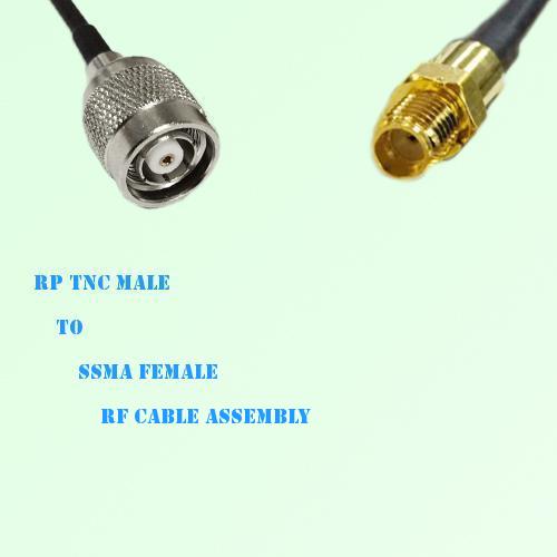 RP TNC Male to SSMA Female RF Cable Assembly RP TNC Male to SSMA Female RF Cable Assembly