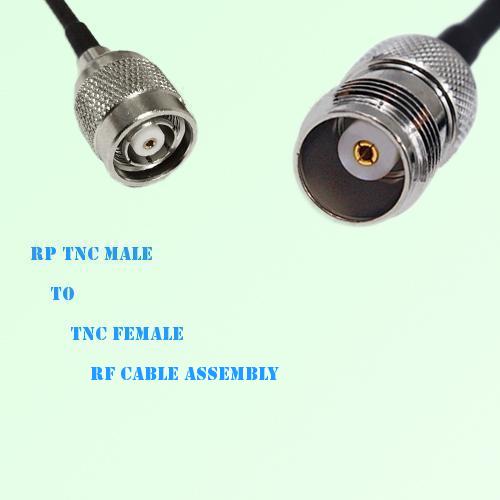 RP TNC Male to TNC Female RF Cable Assembly