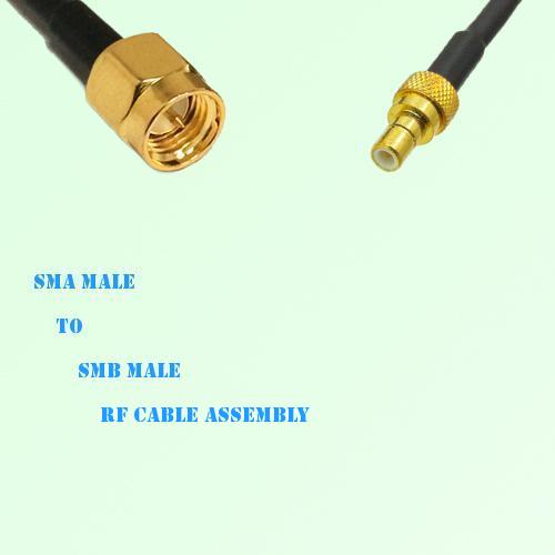SMA Male to SMB Male RF Cable Assembly