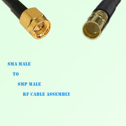 SMA Male to SMP Male RF Cable Assembly