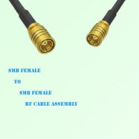 SMB Female to SMB Female RF Cable Assembly