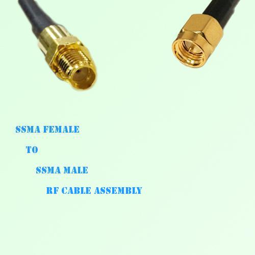SSMA Female to SSMA Male RF Cable Assembly