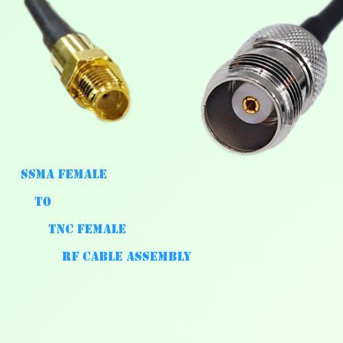 SSMA Female to TNC Female RF Cable Assembly