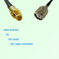 SSMA Female to TNC Male RF Cable Assembly