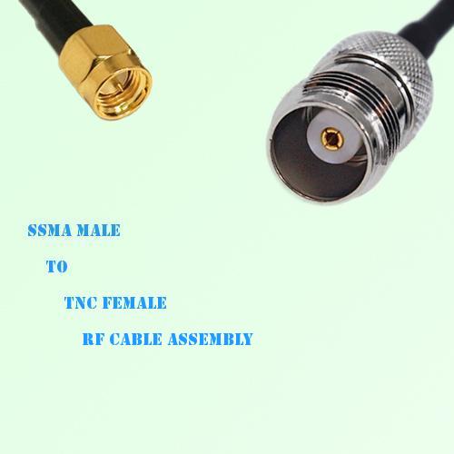 SSMA Male to TNC Female RF Cable Assembly