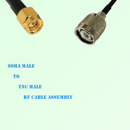 SSMA Male to TNC Male RF Cable Assembly
