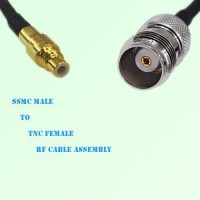 SSMC Male to TNC Female RF Cable Assembly