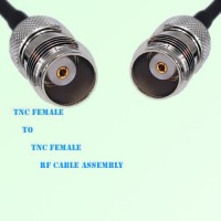 TNC Female to TNC Female RF Cable Assembly
