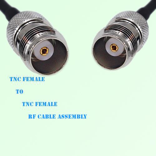 TNC Female to TNC Female RF Cable Assembly