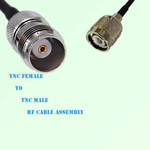 TNC Female to TNC Male RF Cable Assembly