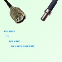 TNC Male to TS9 Male RF Cable Assembly