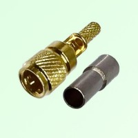 Microdot 10-32 UNF Male Crimp Connector Microdot 10-32 UNF Male Crimp Connector