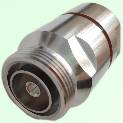 7/16 DIN Female Clamp Connector 7/8" Corrugated Ring Copper Tube Cable 7/16 DIN Female Clamp Connector 7/8" Corrugated Ring Copper Tube Cable