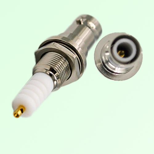 SHV 5kV Bulkhead Female Front Mount Solder Post Connector SHV 5kV Bulkhead Female Front Mount Solder Post Connector