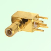 SSMB Male Right Angle PCB Mount Connector