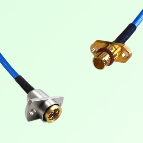 Semi-Flexible Jumper BMA Female 2 Hole to BMA Male 2 Hole Semi-Flexible Jumper BMA Female 2 Hole to BMA Male 2 Hole