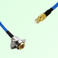 Semi-Flexible Jumper BMA Female 2 Hole Flange Mount to MCX Male Semi-Flexible Jumper BMA Female 2 Hole Flange Mount to MCX Male