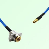 Semi-Flexible Jumper BMA Female 2 Hole Flange Mount to MMCX Female Semi-Flexible Jumper BMA Female 2 Hole Flange Mount to MMCX Female