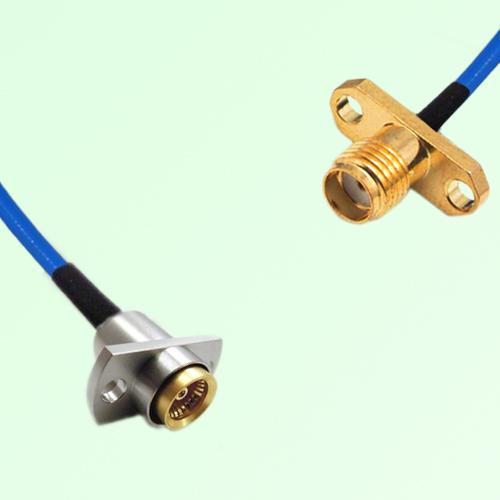 Semi-Flexible Jumper BMA Female 2 Hole to SMA Female 2 Hole Semi-Flexible Jumper BMA Female 2 Hole to SMA Female 2 Hole