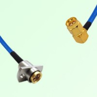 Semi-Flexible Jumper BMA Female 2 Hole Flange Mount to SMA Male Right Angle Semi-Flexible Jumper BMA Female 2 Hole Flange Mount to SMA Male Right Angle